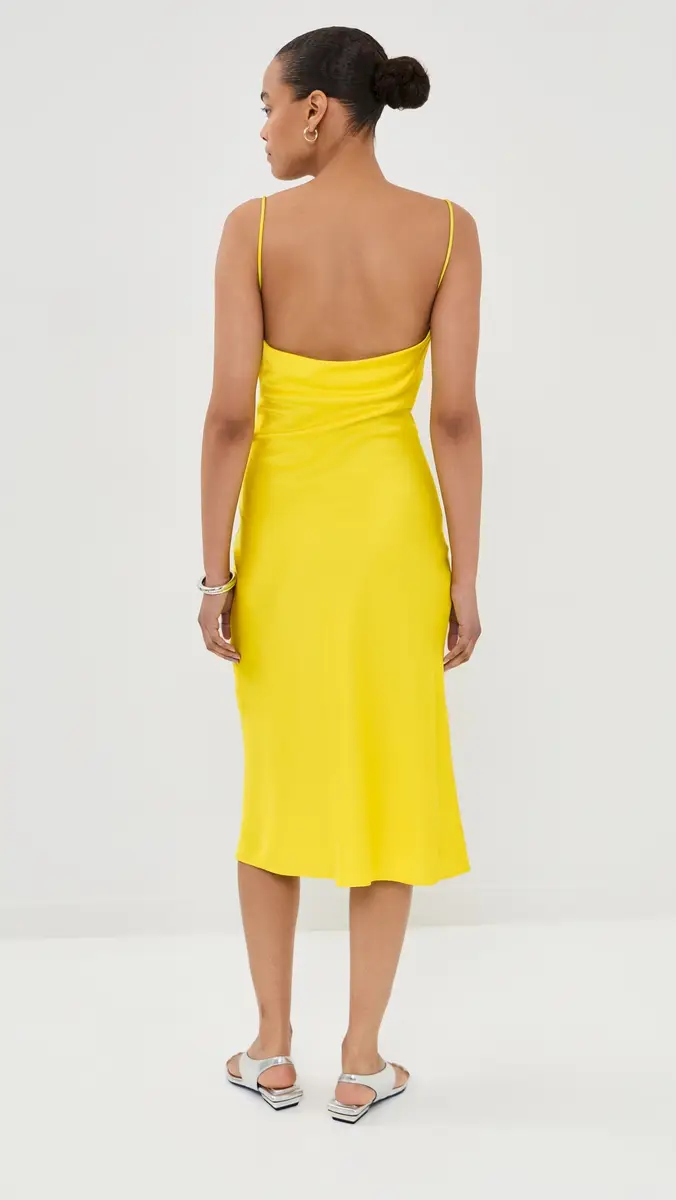 Stella McCartney Slip Satin Dress | Thumbnail 3 Stella McCartney Slip Satin Dress | Thumbnail 3