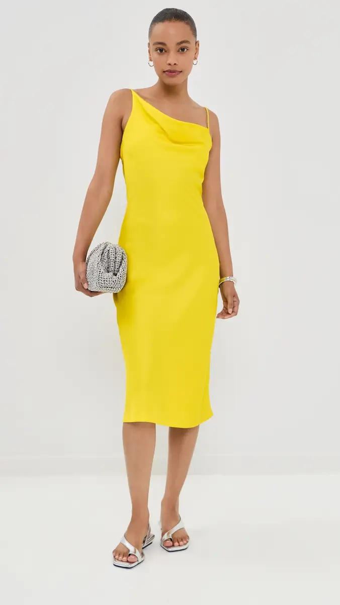 Stella McCartney Slip Satin Dress | Thumbnail 5 Stella McCartney Slip Satin Dress | Thumbnail 5
