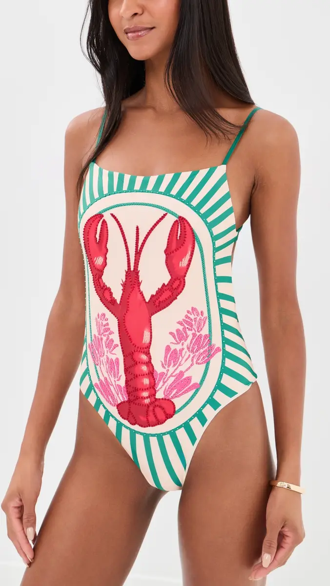 Agua Bendita Valmy Hand Embroidered One Piece | Thumbnail 5 Agua Bendita Valmy Hand Embroidered One Piece | Thumbnail 5