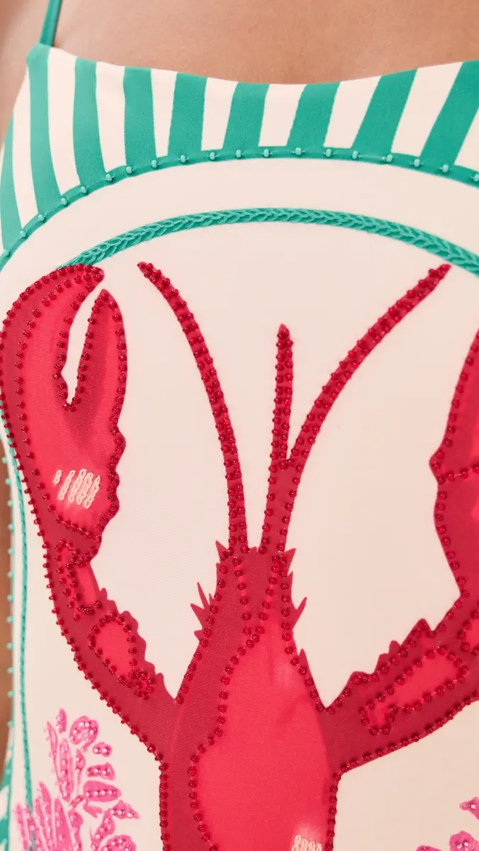 Agua Bendita Valmy Hand Embroidered One Piece | Thumbnail 6 Agua Bendita Valmy Hand Embroidered One Piece | Thumbnail 6