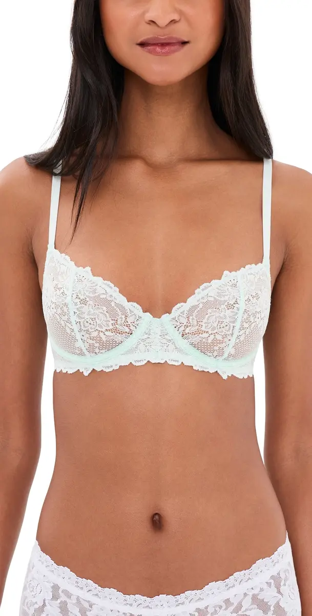 Natori Heavenly Convertible Balconette U Bra Iced Mint 32B | Image 1 Natori Heavenly Convertible Balconette U Bra Iced Mint 32B | Image 1