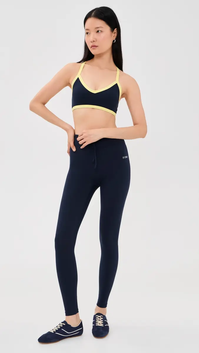 FORM V Neck Bra Navy/Lemon | Thumbnail 5 FORM V Neck Bra Navy/Lemon | Thumbnail 5