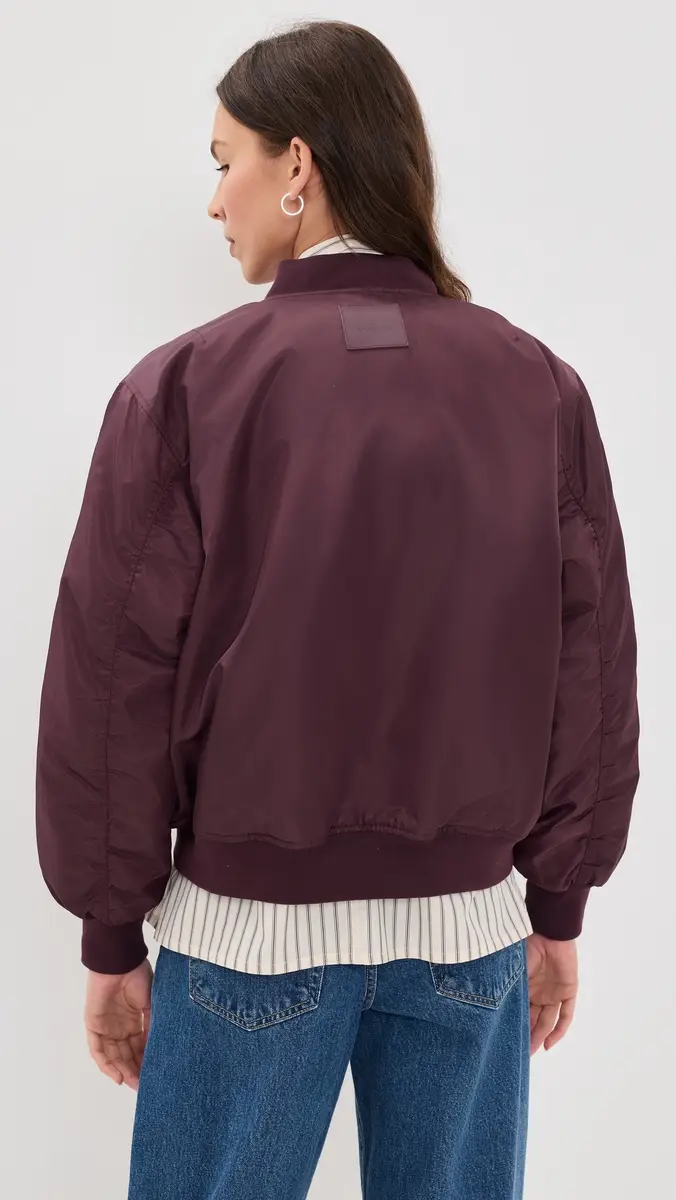 Anine Bing Leon Bomber Jacket | Thumbnail 3 Anine Bing Leon Bomber Jacket | Thumbnail 3
