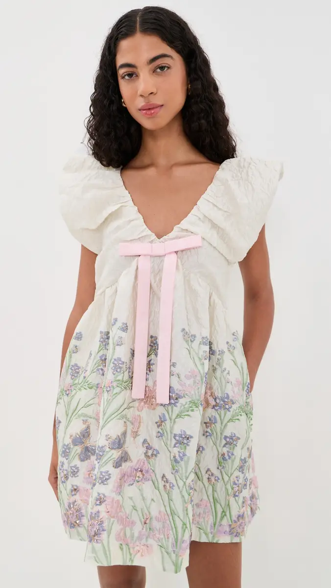 endless rose Jacquard Mini Dress | Thumbnail 2