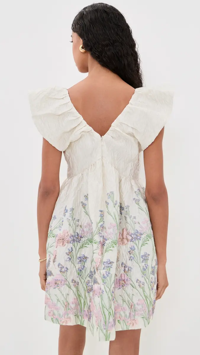 endless rose Jacquard Mini Dress | Thumbnail 3