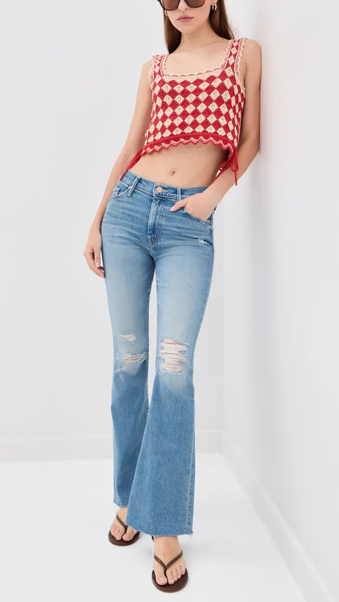 Mother The Weekender Fray Flare Jeans | Thumbnail 5