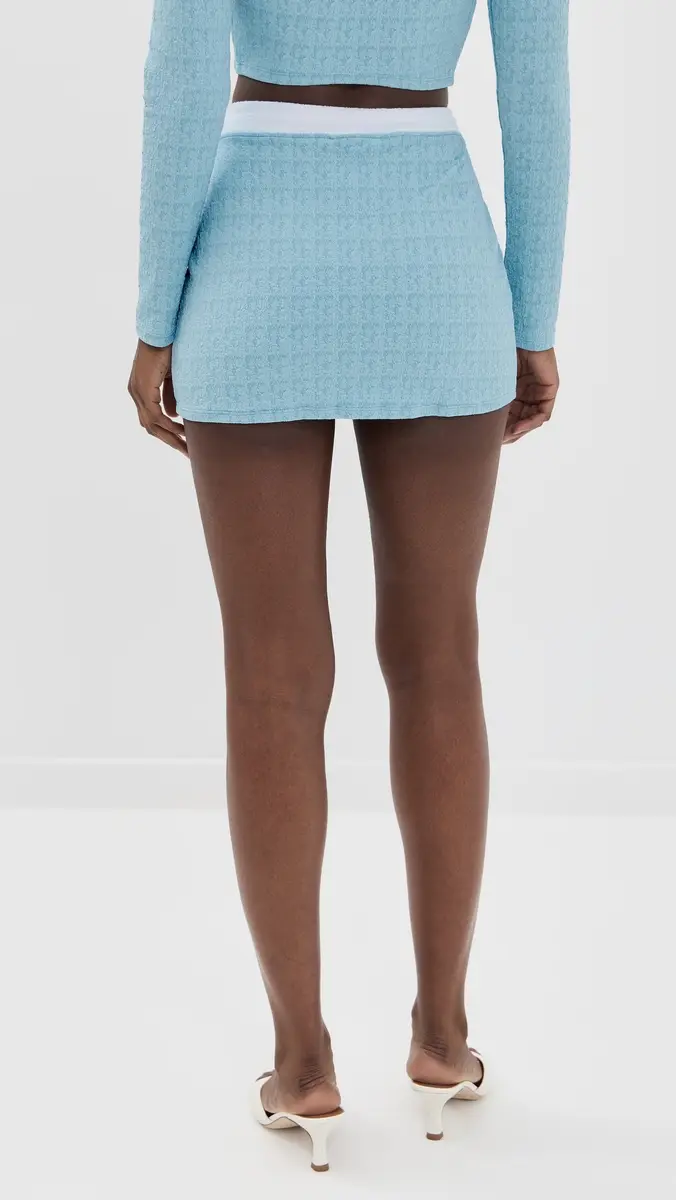 L'Agence Coco Colorblock Chic High Waist Skirt | Thumbnail 3 L'Agence Coco Colorblock Chic High Waist Skirt | Thumbnail 3