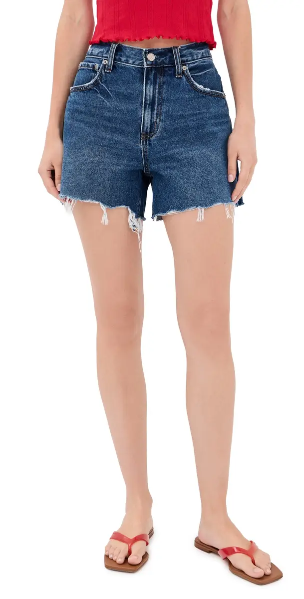 DAZE Crossroads Loose Denim Shorts | Image 1 DAZE Crossroads Loose Denim Shorts | Image 1