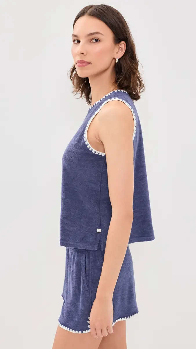 Marine Layer Towel Terry Shell Tank | Thumbnail 4 Marine Layer Towel Terry Shell Tank | Thumbnail 4