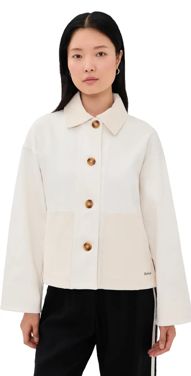 Barbour Cloverdale Casual Jacket Neutral 6 | Image 1 Barbour Cloverdale Casual Jacket Neutral 6 | Image 1
