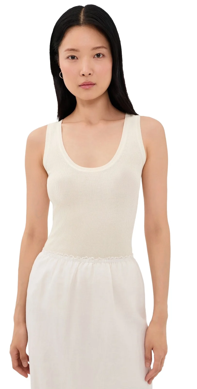 Scoop Neck Rib Tank Scoop Neck Rib Tank