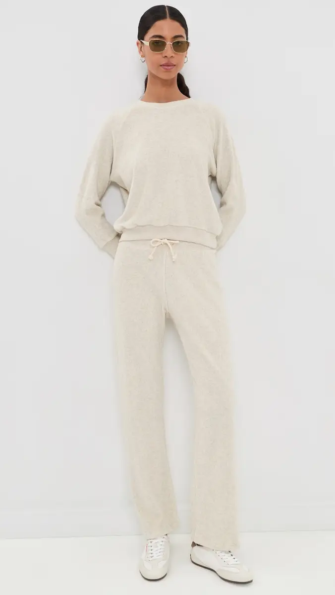 perfectwhitetee Eliana Terry Sweatpants | Thumbnail 5