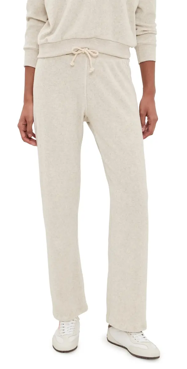 perfectwhitetee Eliana Terry Sweatpants Oatmeal (cour) | Image 1 perfectwhitetee Eliana Terry Sweatpants Oatmeal (cour) | Image 1