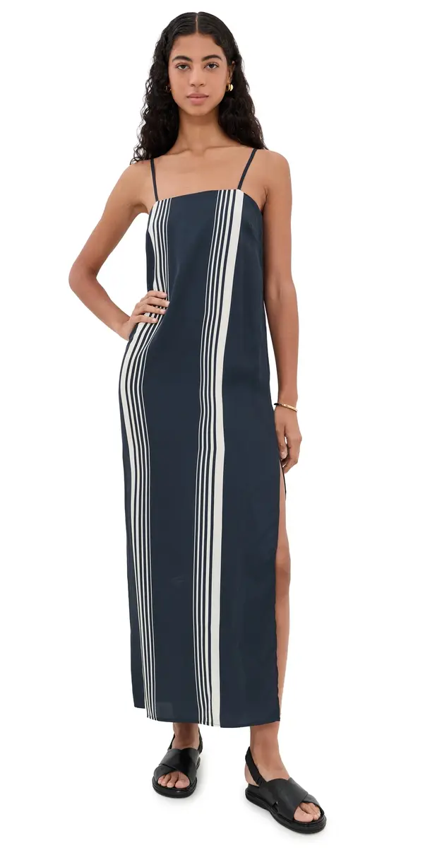 Suki Stripe Maxi Dress