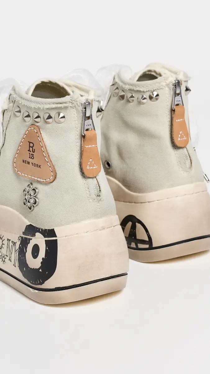 R13 Kurt High Top Sneakers | Thumbnail 4 R13 Kurt High Top Sneakers | Thumbnail 4