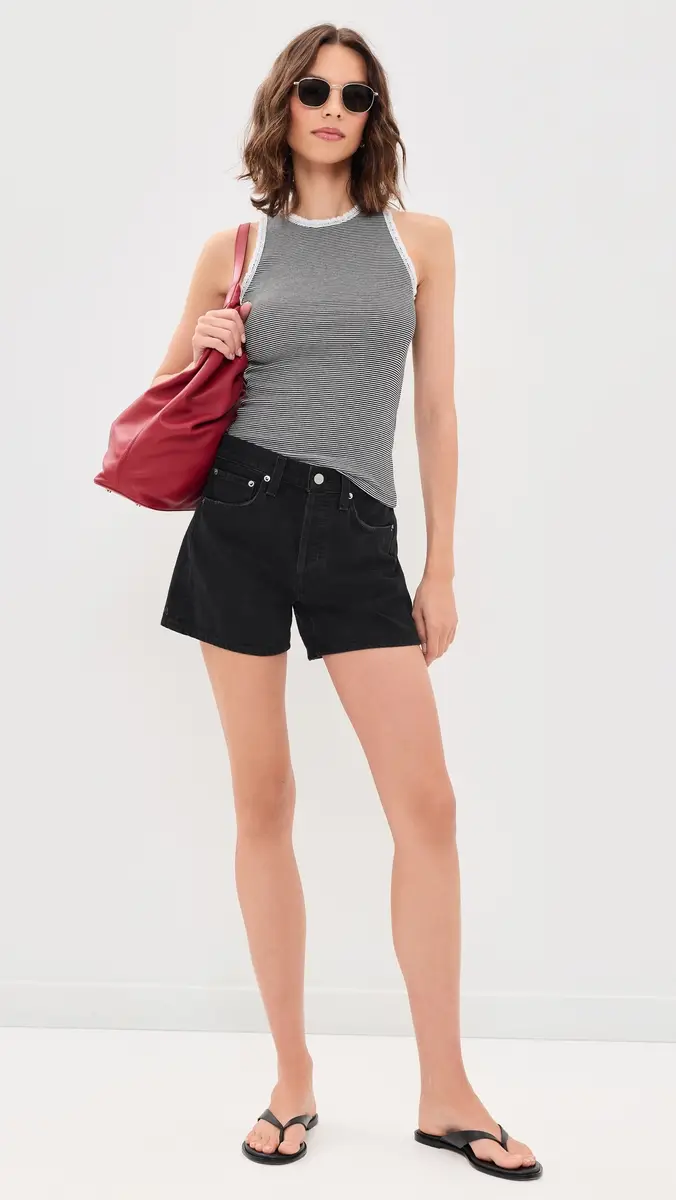 Madewell Lace-Trim Ribbed Tank | Thumbnail 5 Madewell Lace-Trim Ribbed Tank | Thumbnail 5