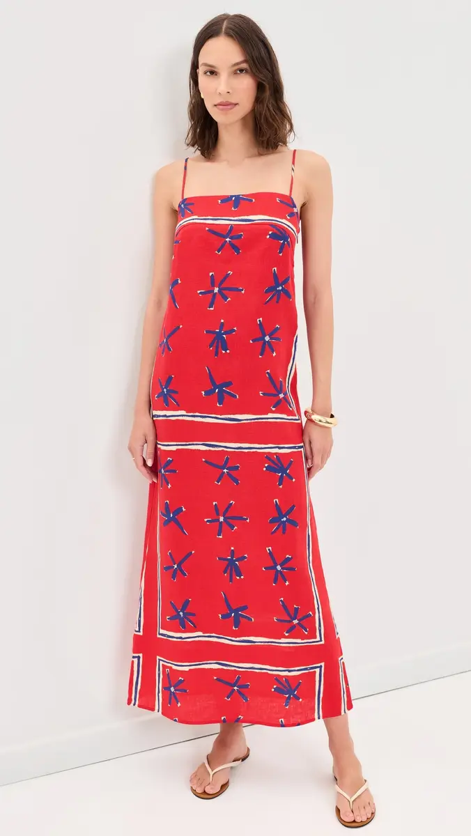 Staud Laura Linen Dress | Thumbnail 2 Staud Laura Linen Dress | Thumbnail 2