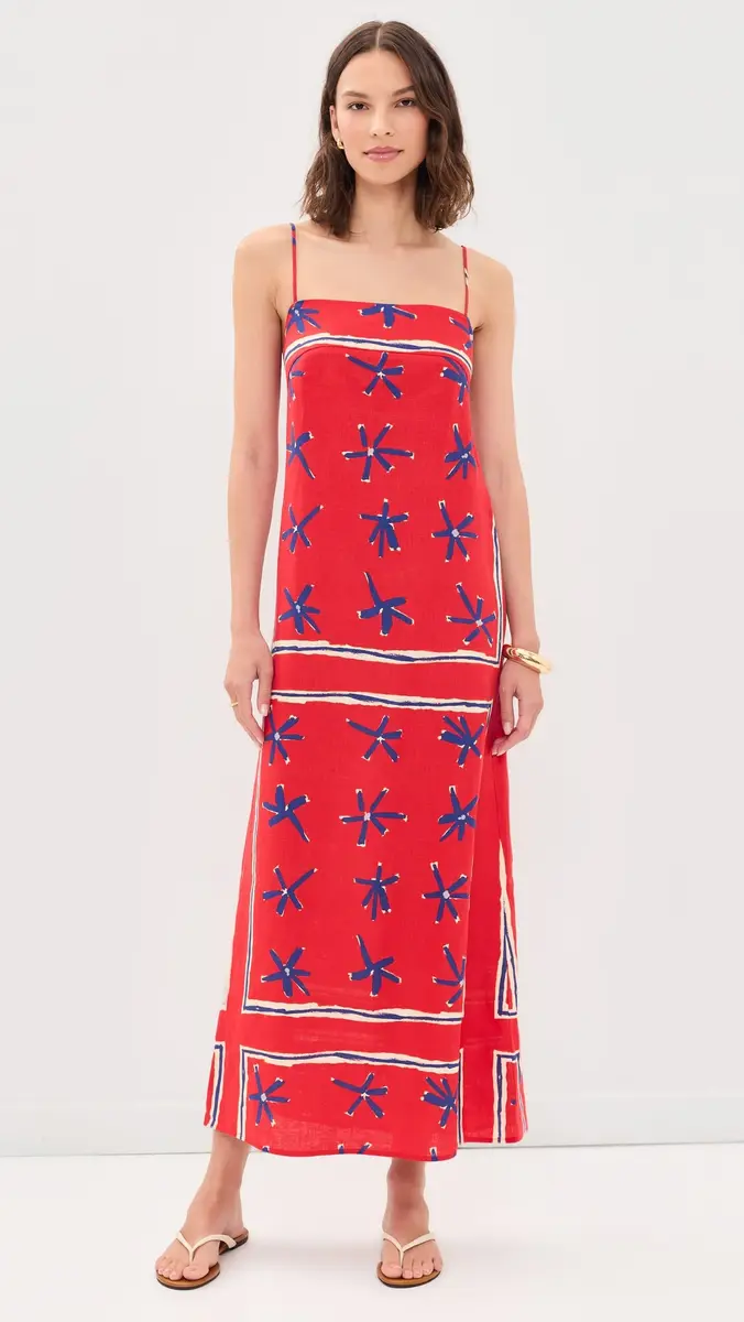 Staud Laura Linen Dress | Thumbnail 6 Staud Laura Linen Dress | Thumbnail 6