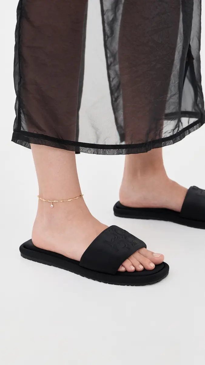 Tory Burch Double T Sport Slides | Thumbnail 3 Tory Burch Double T Sport Slides | Thumbnail 3