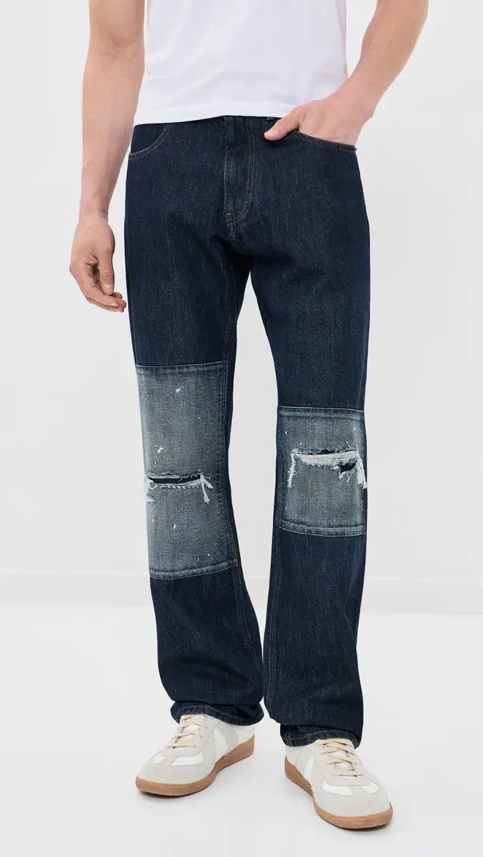 MM6 MAISON MARGIELA Workwear Detail Jeans | Thumbnail 2