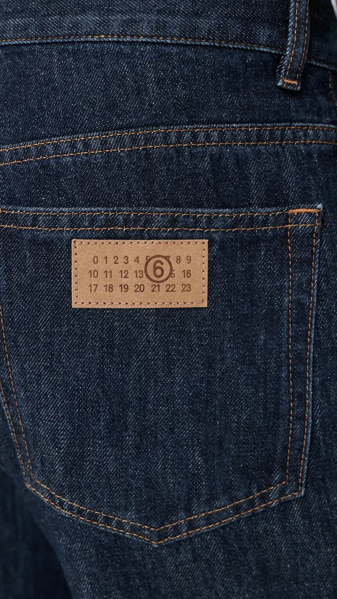 MM6 MAISON MARGIELA Workwear Detail Jeans | Thumbnail 6