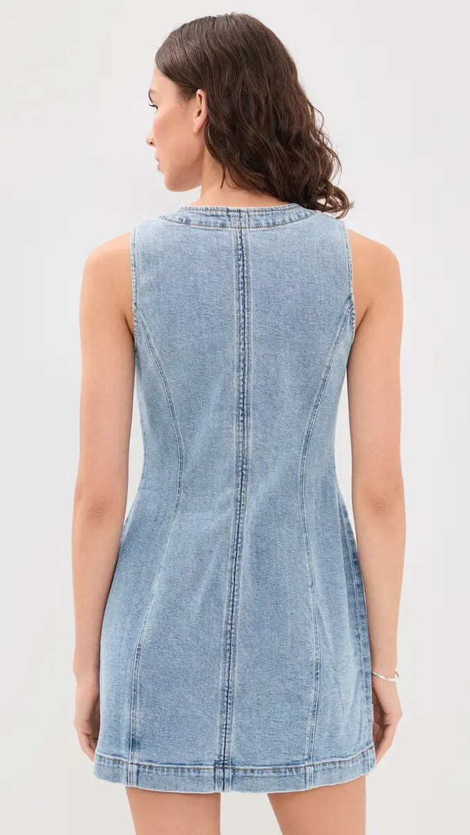 Z Supply Jolie Denim Mini Dress | Thumbnail 3 Z Supply Jolie Denim Mini Dress | Thumbnail 3