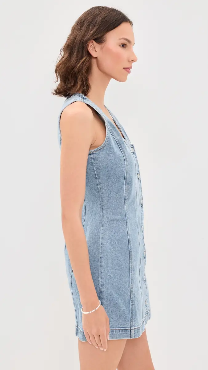 Z Supply Jolie Denim Mini Dress | Thumbnail 4 Z Supply Jolie Denim Mini Dress | Thumbnail 4