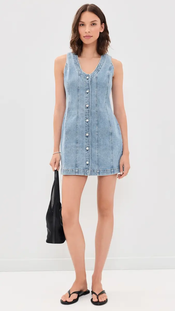 Z Supply Jolie Denim Mini Dress | Thumbnail 5 Z Supply Jolie Denim Mini Dress | Thumbnail 5