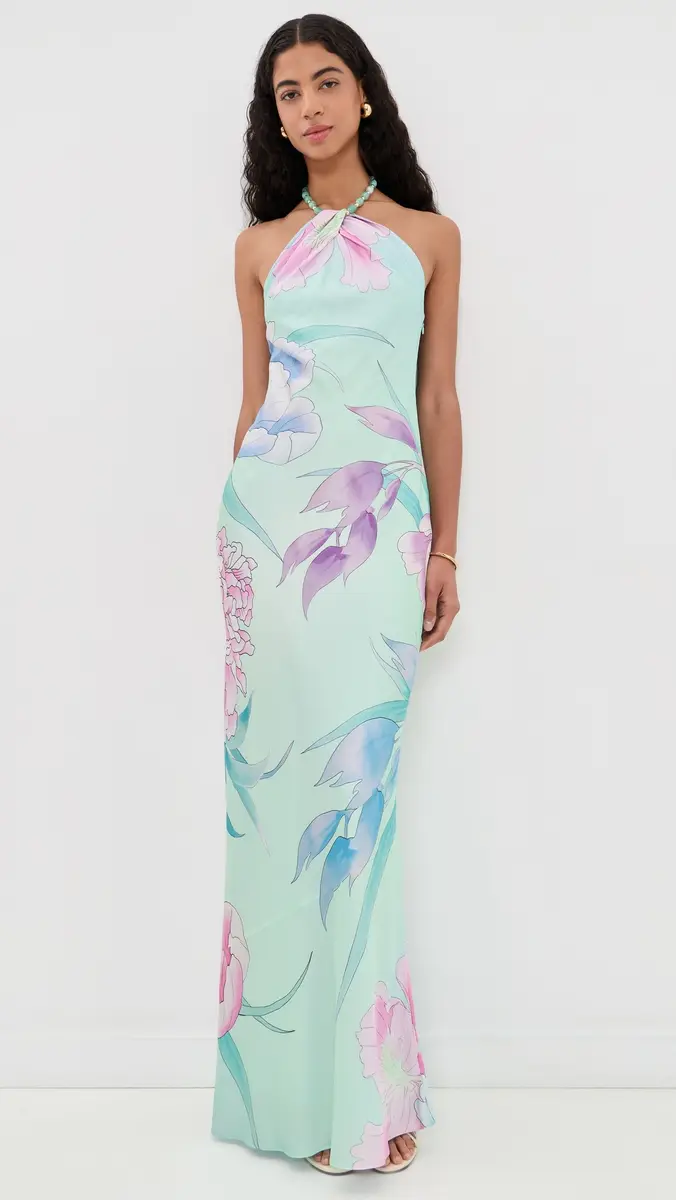 Retrofête Anat Floral Maxi Dress | Thumbnail 2 Retrofête Anat Floral Maxi Dress | Thumbnail 2