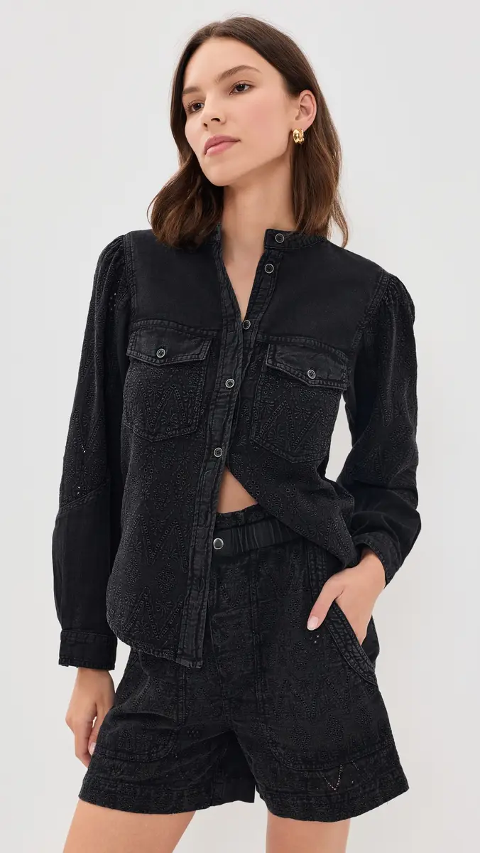 ISABEL MARANT ÉTOILE Kaina Blouse | Thumbnail 2