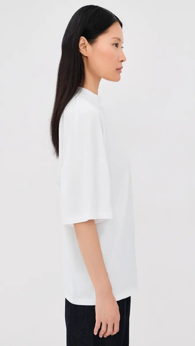 Jil Sander Mock Neck T-Shirt | Thumbnail 4