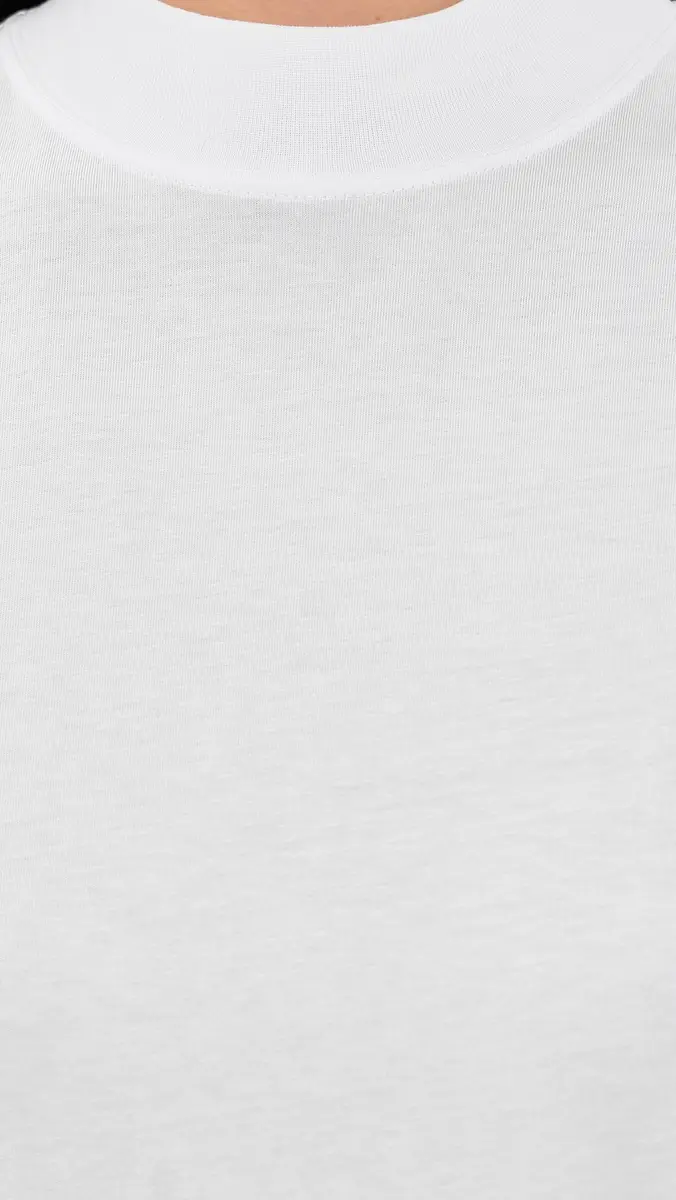Jil Sander Mock Neck T-Shirt | Thumbnail 6
