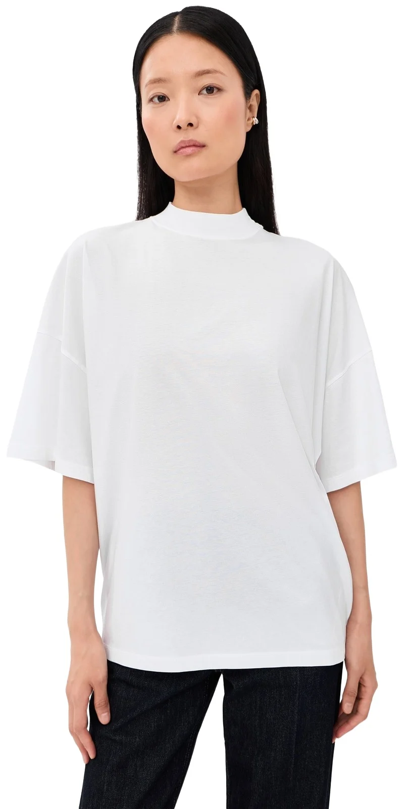 Mock Neck T-Shirt Mock Neck T-Shirt