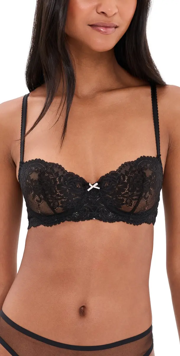 Skarlett Blue Captivate Multi-Way Balconette Bra Black 36B | Image 1 Skarlett Blue Captivate Multi-Way Balconette Bra Black 36B | Image 1