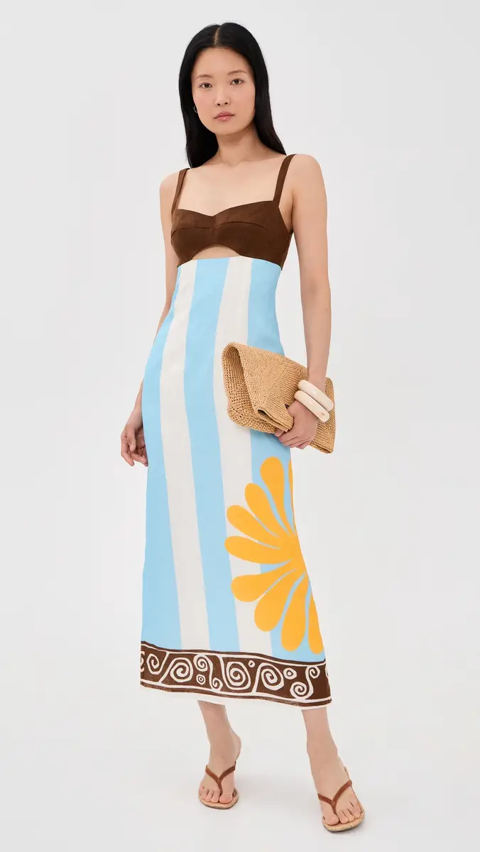 Cala de la Cruz Nara Linen Dress | Thumbnail 2 Cala de la Cruz Nara Linen Dress | Thumbnail 2