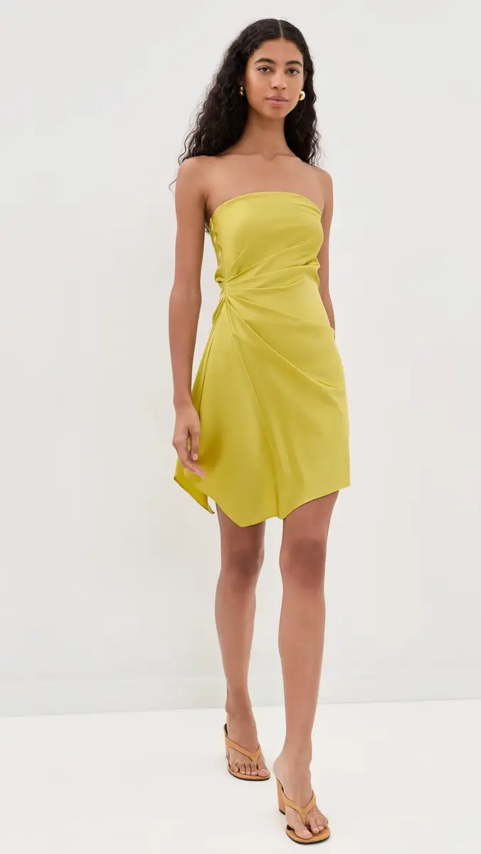Staud Adriana Silk Dress | Thumbnail 5 Staud Adriana Silk Dress | Thumbnail 5