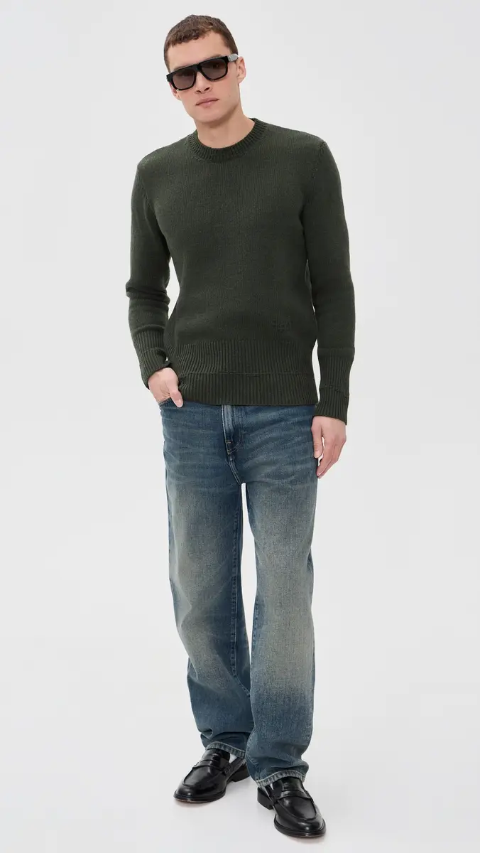 MM6 MAISON MARGIELA Double Hem Crewneck Sweater | Thumbnail 5