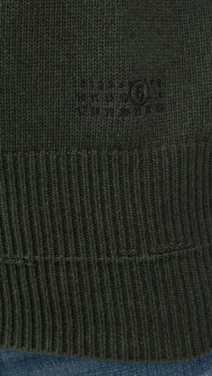 MM6 MAISON MARGIELA Double Hem Crewneck Sweater | Thumbnail 6