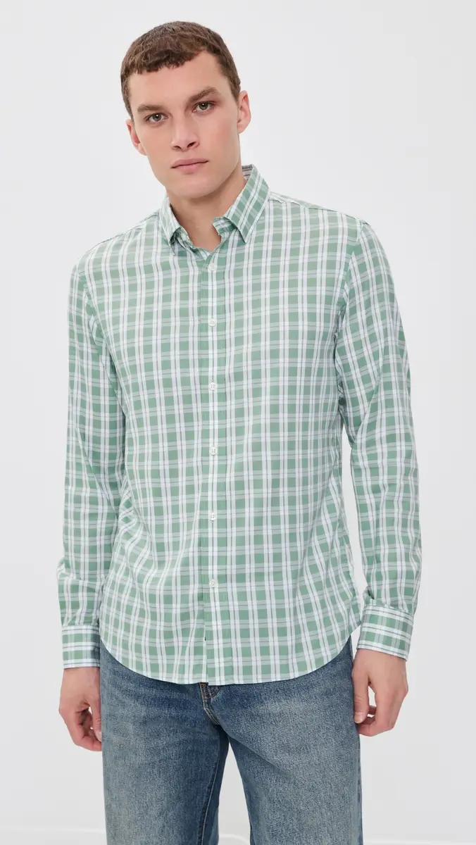 Faherty Movement Monterey Button Down Shirt | Thumbnail 2 Faherty Movement Monterey Button Down Shirt | Thumbnail 2