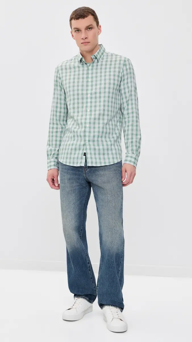 Faherty Movement Monterey Button Down Shirt | Thumbnail 5 Faherty Movement Monterey Button Down Shirt | Thumbnail 5