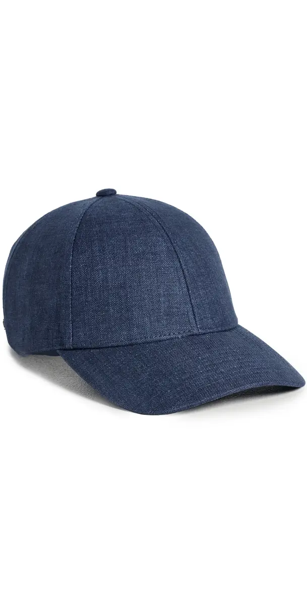 Varsity Headwear Legacy Structured Linen Hat Oxford Blue | Image 1 Varsity Headwear Legacy Structured Linen Hat Oxford Blue | Image 1