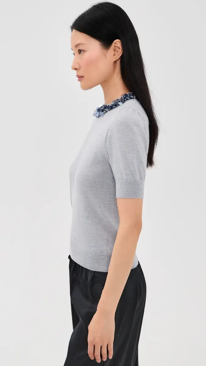 Ulla Johnson Jude Embellished Blouse | Thumbnail 4 Ulla Johnson Jude Embellished Blouse | Thumbnail 4
