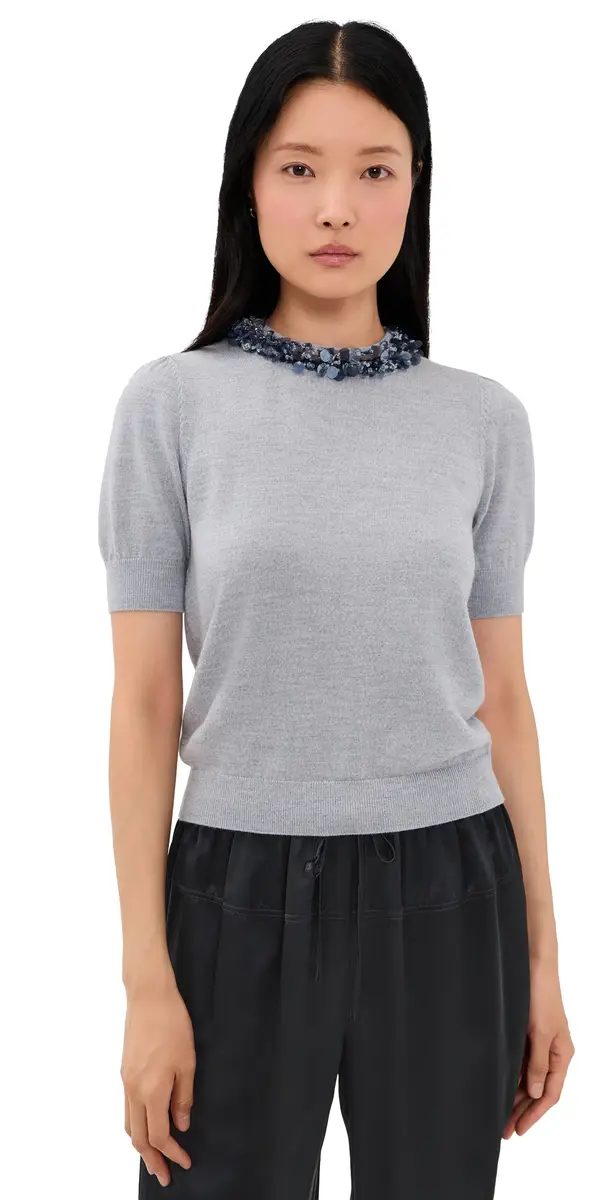 Ulla Johnson Jude Embellished Blouse | Image 1 Ulla Johnson Jude Embellished Blouse | Image 1