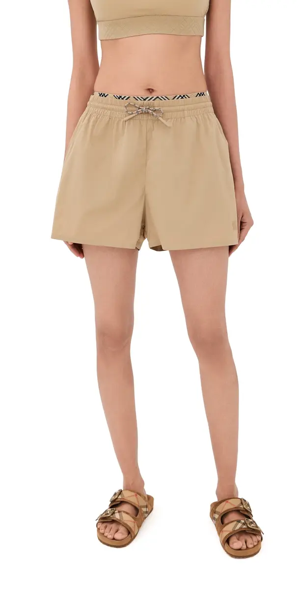 Burberry Astra Shorts Beige | Image 1 Burberry Astra Shorts Beige | Image 1