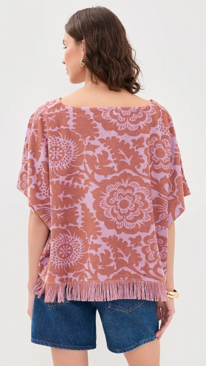 Essentiel Antwerp Jorlando Towel Jersey V Top | Thumbnail 3