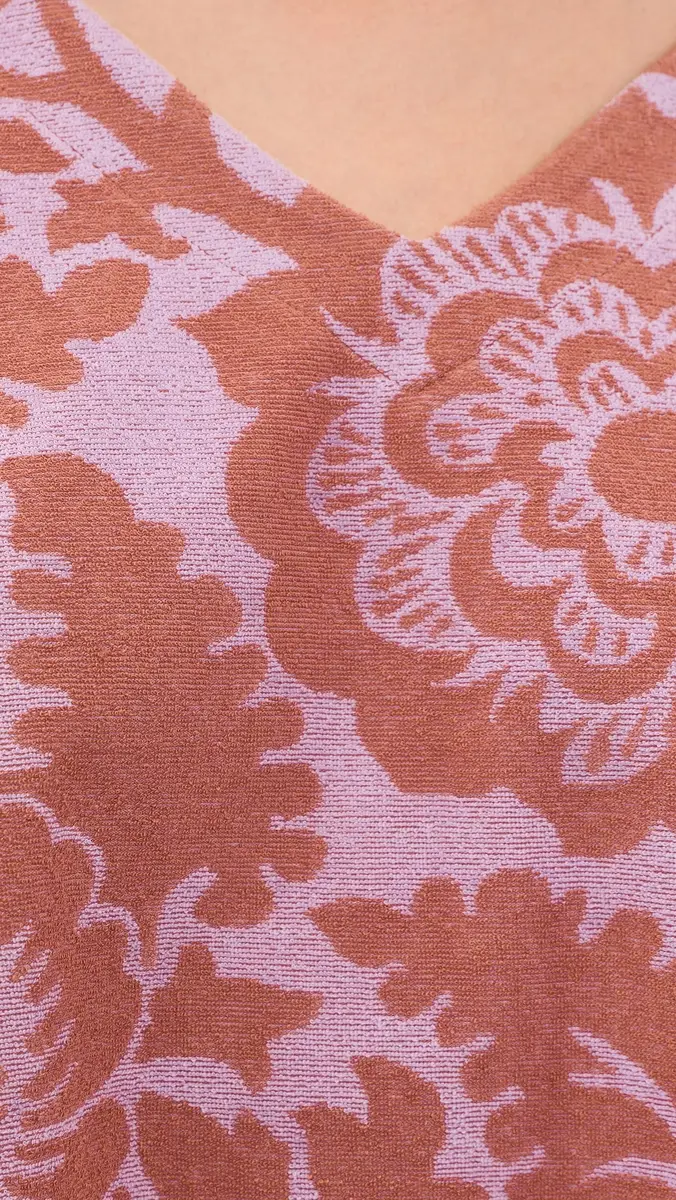 Essentiel Antwerp Jorlando Towel Jersey V Top | Thumbnail 6