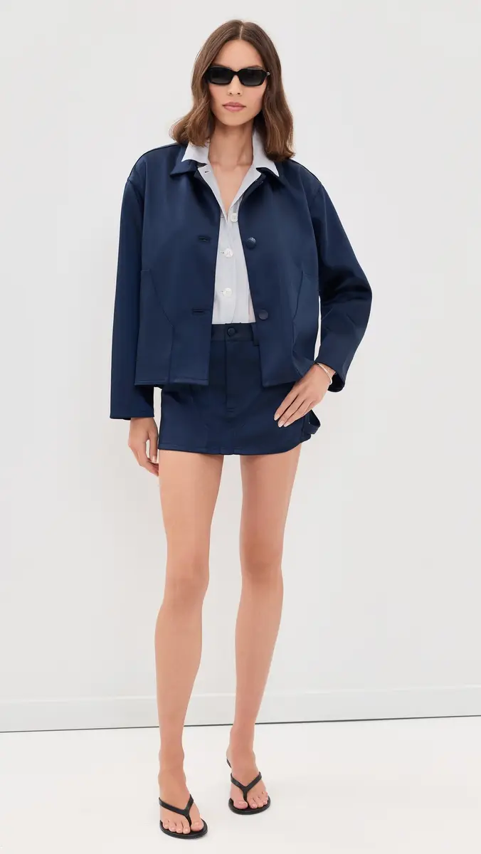 RENGGLI Satin Cargo Skirt | Thumbnail 5