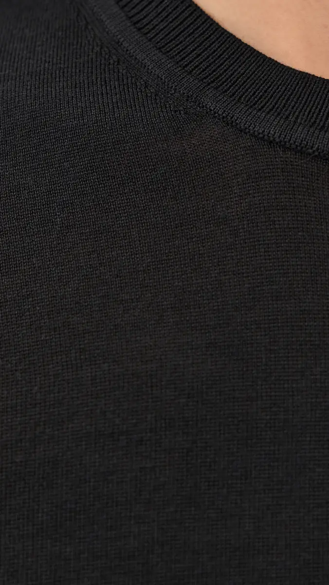 RENGGLI Silk Cashmere Blend Crew Neck Sweater | Thumbnail 6