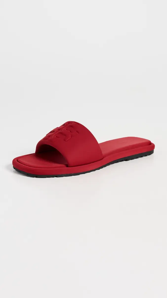 Tory Burch Double T Sport Slides | Thumbnail 2 Tory Burch Double T Sport Slides | Thumbnail 2