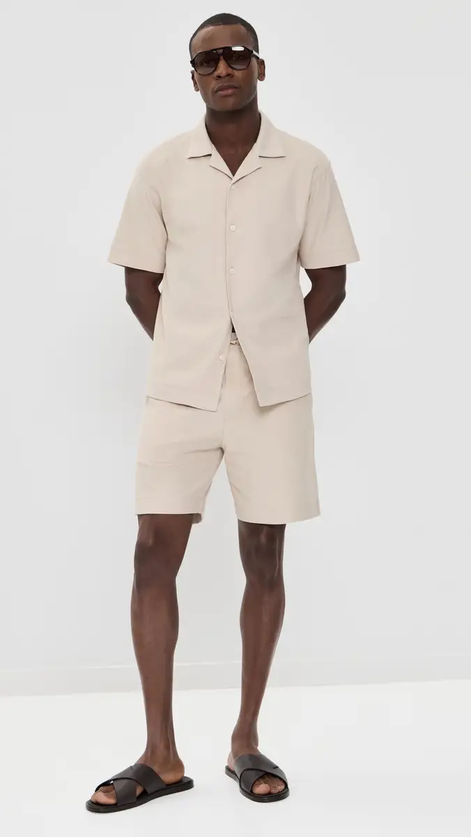 Theory Soft Terry Collar Shirt | Thumbnail 5 Theory Soft Terry Collar Shirt | Thumbnail 5